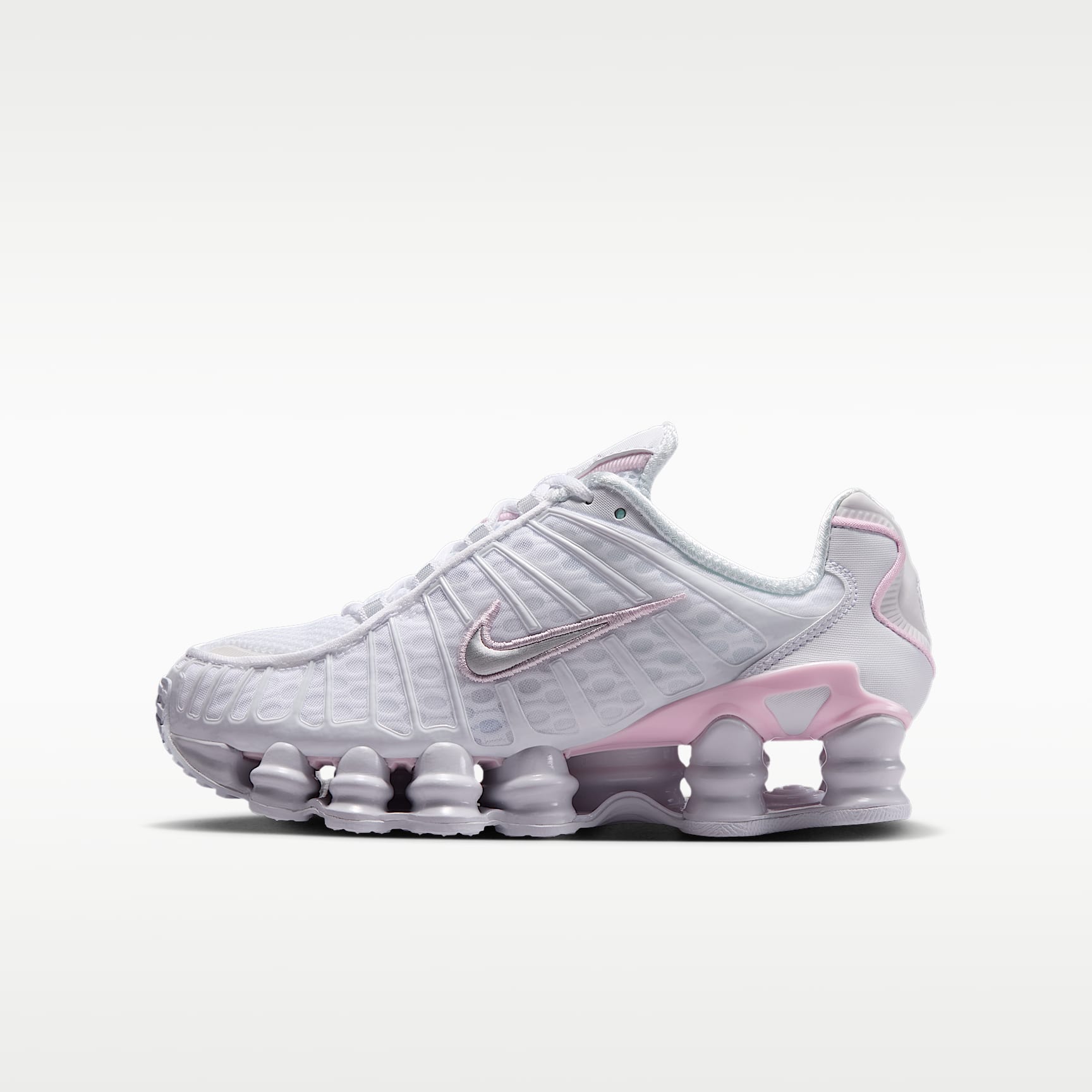 Nike Shox TL ホワイト/ピンク スニーカー Nike Shox TL Big Kids' Shoes. Nike.com